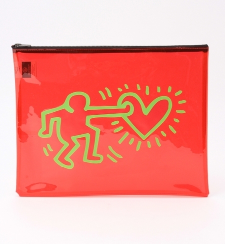 BYBC Keith Haring 別注クリアクラッチバッグ