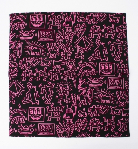 【ビューティアンドユース ユナイテッドアローズ/BEAUTY＆YOUTH UNITED ARROWS】 BYBC Keith Haring 別注プリントバンダナ [3000円(税込)以上で送料無料]