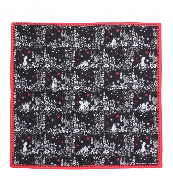 BYBC marble×ムーミン プリントバンダナ