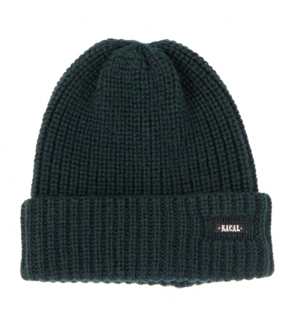 ＜Racal＞ 畦編みKNIT CAP/ニット帽