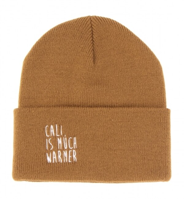 ＜Chari&Co NYC＞ WATCH CAP CALI/ニット帽