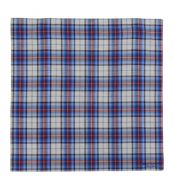 【ビューティアンドユース ユナイテッドアローズ/BEAUTY＆YOUTH UNITED ARROWS】 BY チェック バンダナ ? [3000円(税込)以上で送料無料]