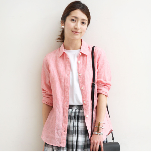 【ビューティアンドユース ユナイテッドアローズ/BEAUTY＆YOUTH UNITED ARROWS】 BYBC リネンレギュラーシャツ [送料無料]