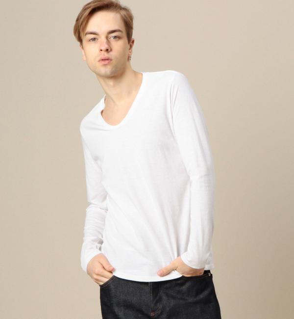 【ビューティアンドユース ユナイテッドアローズ/BEAUTY＆YOUTH UNITED ARROWS】 BY トライブレンド Vネック カットソー [3000円(税込)以上で送料無料]