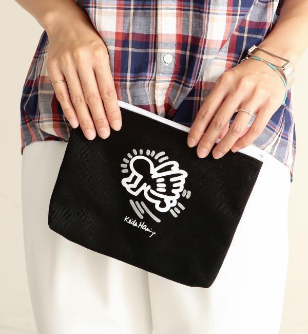 BY Keith Haring別注 キャンバスポーチ