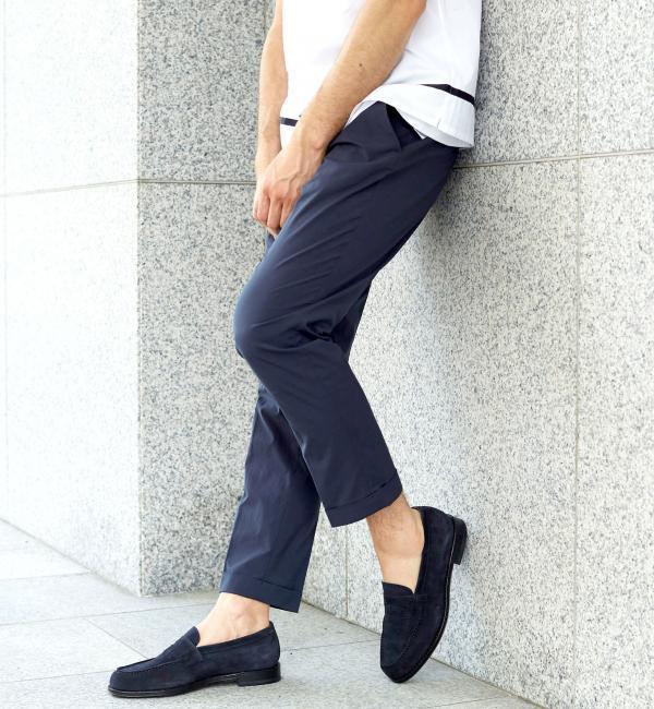 【ビューティアンドユース ユナイテッドアローズ/BEAUTY＆YOUTH UNITED ARROWS】 BY ∴ ストレッチ クロス アンクルパンツ [送料無料]