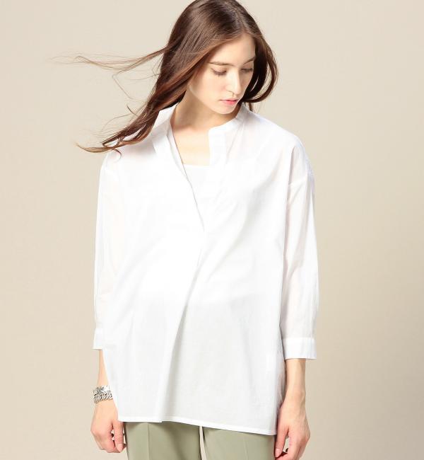 【ビューティアンドユース ユナイテッドアローズ/BEAUTY＆YOUTH UNITED ARROWS】 BY バックギャザードロップ7分袖プルオーバー [送料無料]