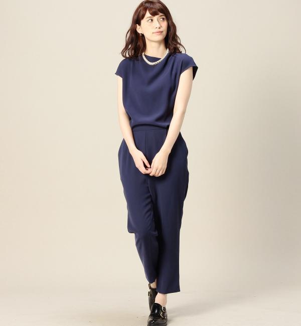 【ビューティアンドユース ユナイテッドアローズ/BEAUTY＆YOUTH UNITED ARROWS】 BY DRESS ボトルネックオールインワン [送料無料]