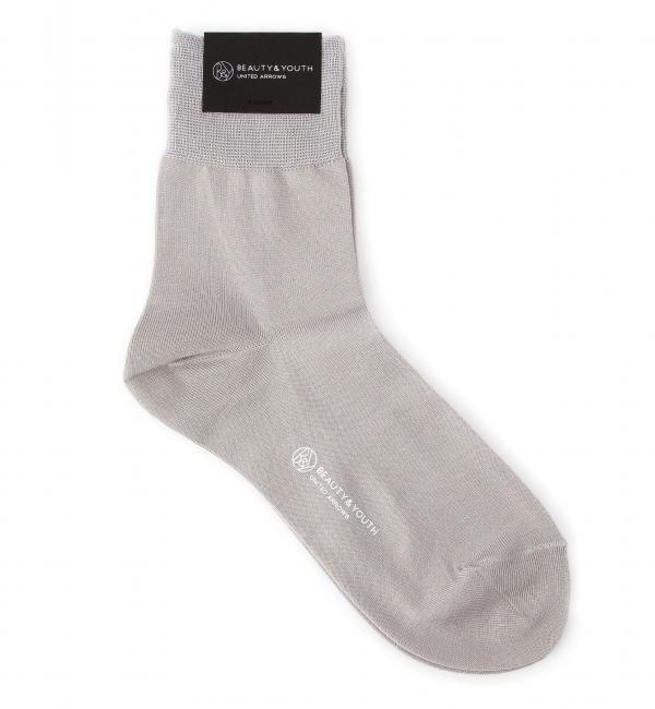 【ビューティアンドユース ユナイテッドアローズ/BEAUTY＆YOUTH UNITED ARROWS】 BY コットンソリッドカラーソックス 15FW [3000円(税込)以上で送料無料]