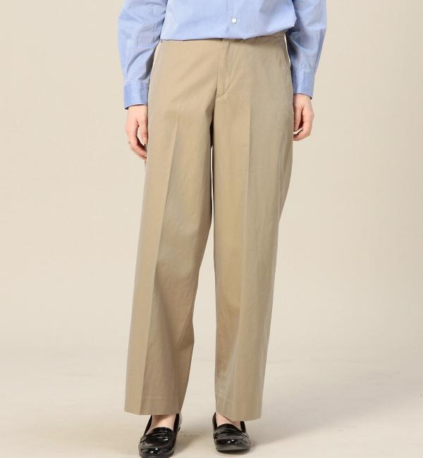 【ビューティアンドユース ユナイテッドアローズ/BEAUTY＆YOUTH UNITED ARROWS】 BY TRADITIONAL 60/2 ギャバワイドパンツ [送料無料]