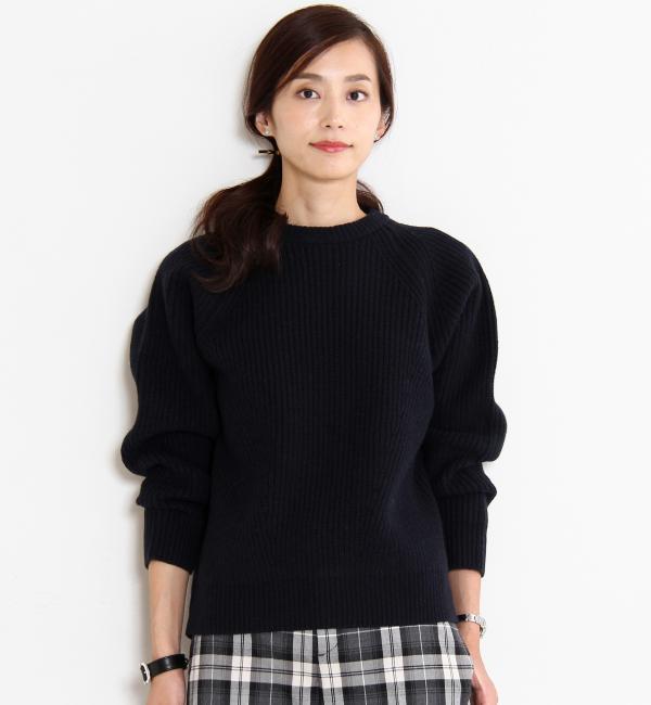 【ビューティアンドユース ユナイテッドアローズ/BEAUTY＆YOUTH UNITED ARROWS】 【予約】BY HAMILTON WOOL MIX アゼプルオーバーニット [送料無料]