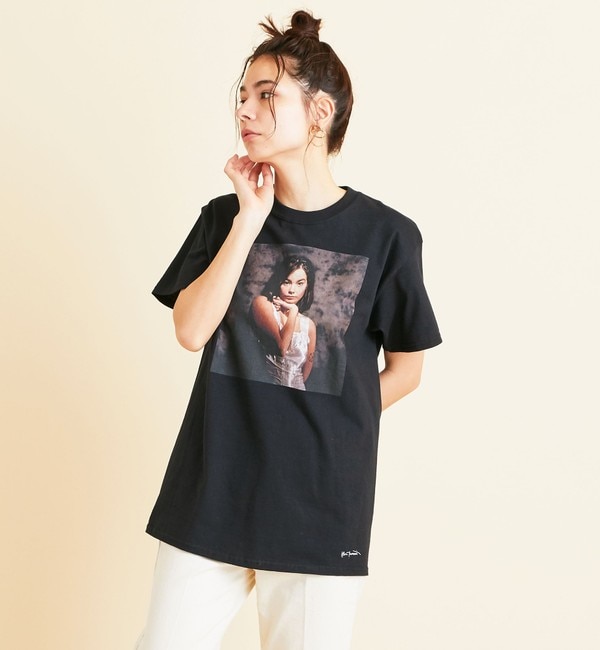 別注】＜idilliaco＞∴Bjork フォトプリントTシャツ ◇|BEAUTY&YOUTH