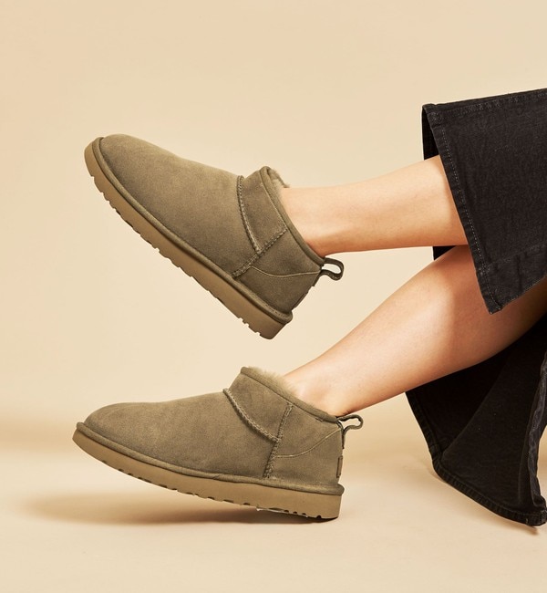 UGG＞クラッシック ウルトラミニブーツ|BEAUTYu0026YOUTH UNITED ARROWS(ビューティーアンドユース  ユナイテッドアローズ)の通販｜アイルミネ