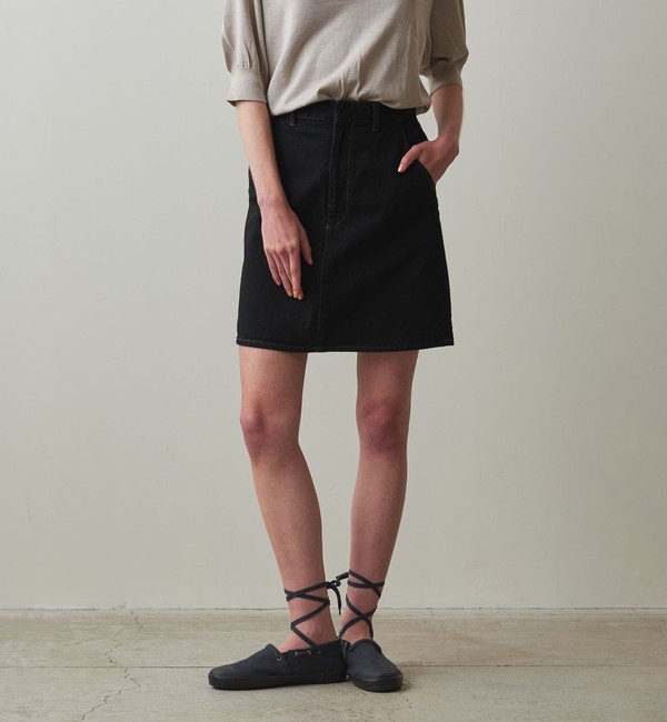 Steven Alan＞DENIM MINI SKIRT/デニムスカート|BEAUTY&YOUTH UNITED