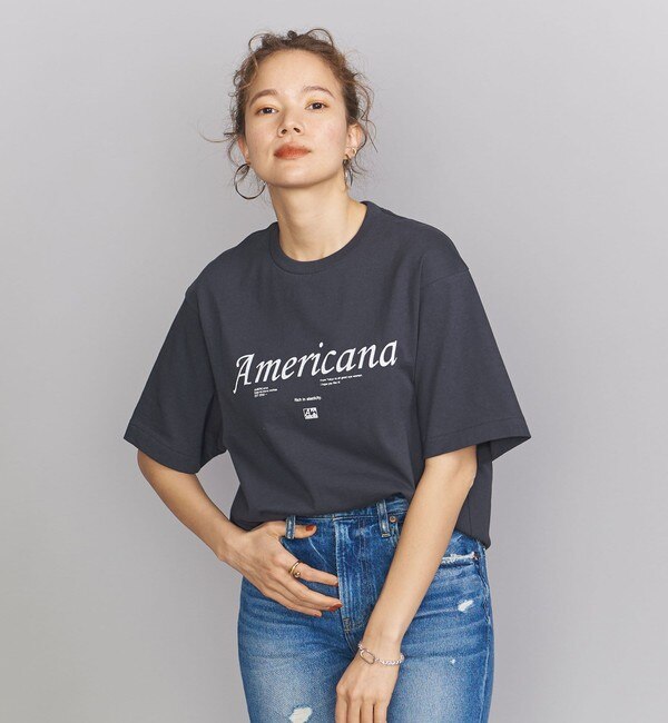 別注 Americana アメリカーナ プリントtシャツ Beauty Youth United Arrows ビューティアンドユース ユナイテッドアローズ の通販 アイルミネ