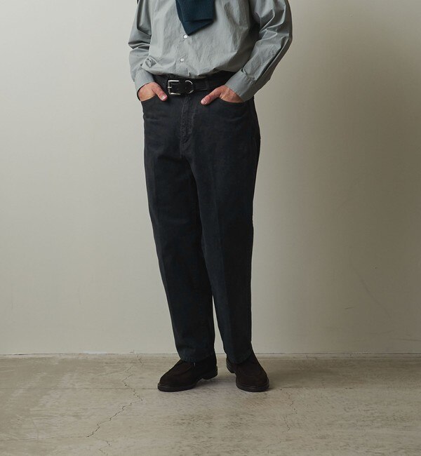 Steven Alan＞ O/DY 13.5oz DENIM 5P BAGGY TAPERED PANTS/デニムパンツ|BEAUTY&YOUTH  UNITED ARROWS(ビューティーアンドユース ユナイテッドアローズ)の通販｜アイルミネ