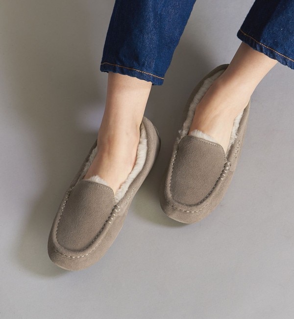 UGG(アグ)＞ANSLEY スウェード アンスレー スリッポン|BEAUTYYOUTH UNITED ARROWS(ビューティアンドユース  ユナイテッドアローズ)の通販｜アイルミネ