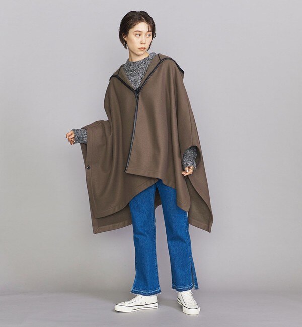 Traditional Weatherwear フードポンチョ Beauty Youth United Arrows ビューティアンドユース ユナイテッドアローズ の通販 アイルミネ