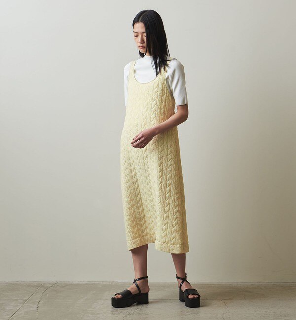 Steven Alan＞SHEER HERRINGBONE TANK TOP DRESS/ワンピース