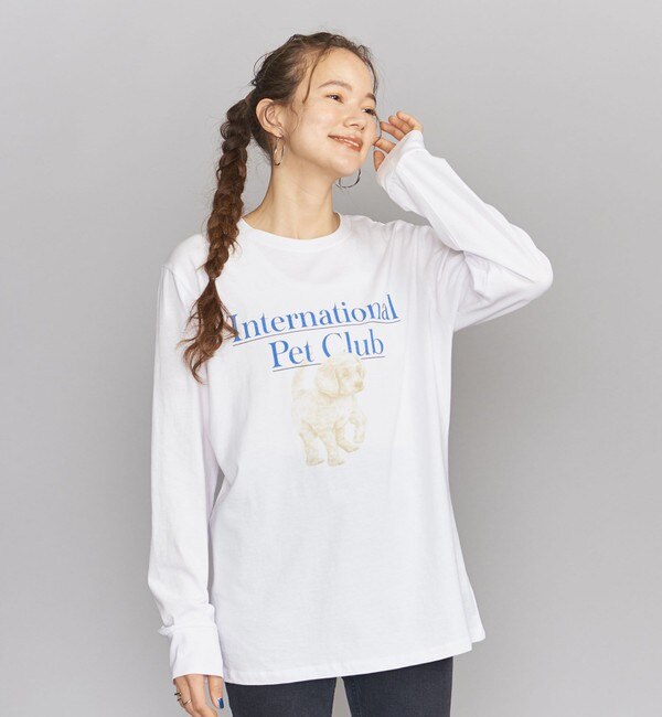 別注】＜TheOpen Product＞PET CLUB ロングスリーブ Tシャツ|BEAUTY&YOUTH UNITED  ARROWS(ビューティーアンドユース ユナイテッドアローズ)の通販｜アイルミネ