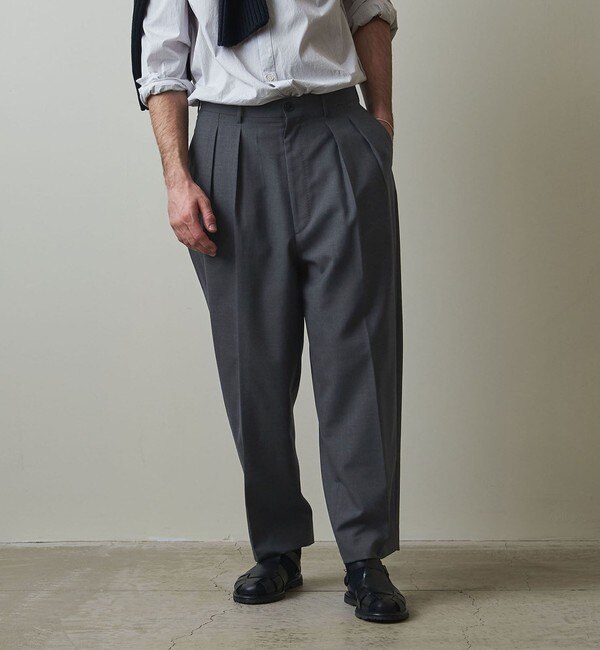 Steven Alan＞ MGD IN 2PLEATED DRESS TROUSERS/パンツ|BEAUTY&YOUTH