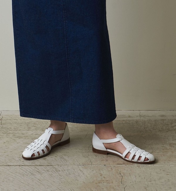 Steven Alan＞LEATHER MESH SANDALS/サンダル|BEAUTY&YOUTH UNITED