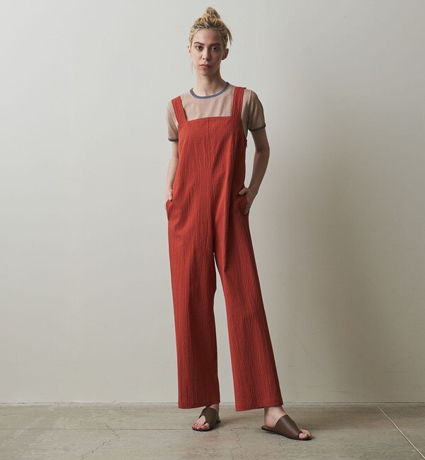 Steven Alan RIPPLE COTTON OVERALL サロペット-