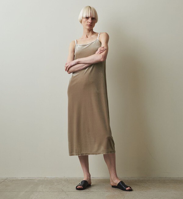 Steven Alan＞VELOR CAMISOLE DRESS/ワンピース|BEAUTY&YOUTH UNITED ...