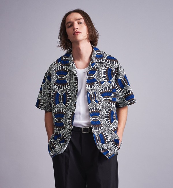 moyan AFRICA × monkey time＞ AFRICAN SHIRT/シャツ|BEAUTY&YOUTH UNITED  ARROWS(ビューティーアンドユース ユナイテッドアローズ)の通販｜アイルミネ