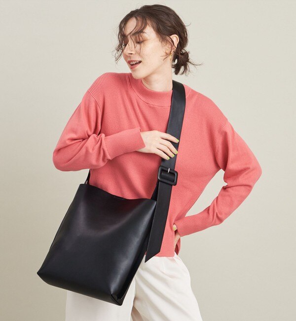 フェイクレザー ワイドベルト ビッグ ショルダーバッグ|BEAUTYYOUTH UNITED ARROWS(ビューティアンドユース  ユナイテッドアローズ)の通販｜アイルミネ