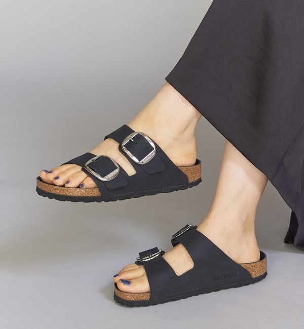 ＜BIRKENSTOCK(ビルケンシュトック)＞レザー ARIZONA アリゾナ ビッグバックル サンダル