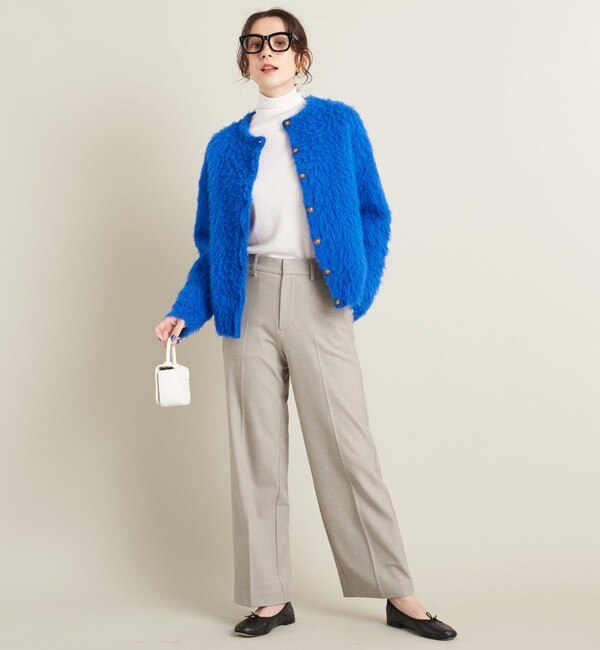 裏起毛バックゴムストレートパンツ ‐ウォッシャブル-|BEAUTYYOUTH UNITED ARROWS(ビューティアンドユース  ユナイテッドアローズ)の通販｜アイルミネ