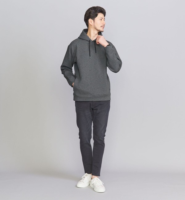 【WEB限定 WARDROBE SMART】ダブルニット スウェット パーカー/セットアップ対応