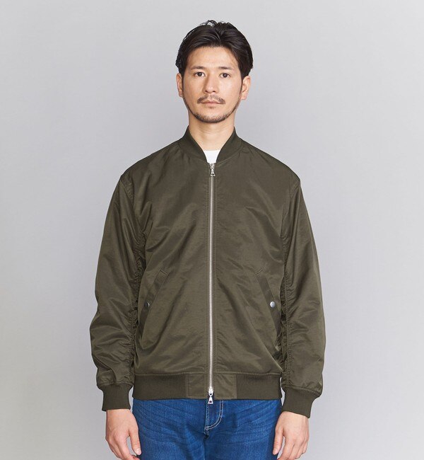 WEB限定 WARDROBE SMART】ダル ラスター ツイル MA-1|BEAUTYYOUTH UNITED  ARROWS(ビューティアンドユース ユナイテッドアローズ)の通販｜アイルミネ