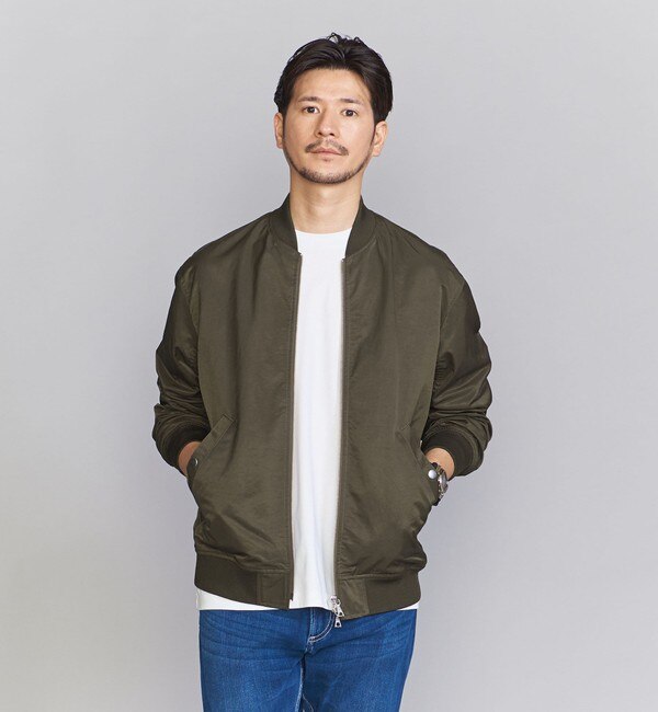 WEB限定 WARDROBE SMART】ダル ラスター ツイル MA-1|BEAUTYYOUTH UNITED  ARROWS(ビューティアンドユース ユナイテッドアローズ)の通販｜アイルミネ