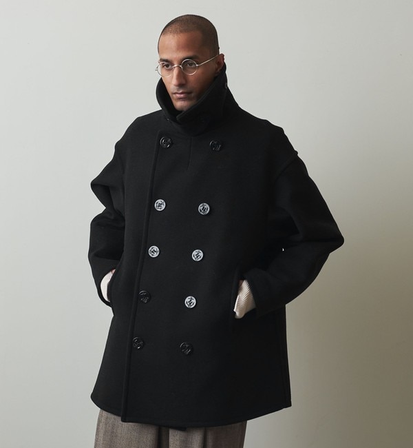 SEAL限定商品 UNITED ARROWS UAS MELTON STAND COAT econet.bi