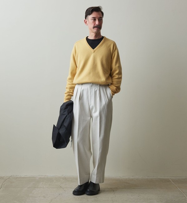 Steven Alan＞ 13.5oz IN 2PLEATED DRESS TROUSERS/パンツ|BEAUTYYOUTH UNITED  ARROWS(ビューティアンドユース ユナイテッドアローズ)の通販｜アイルミネ