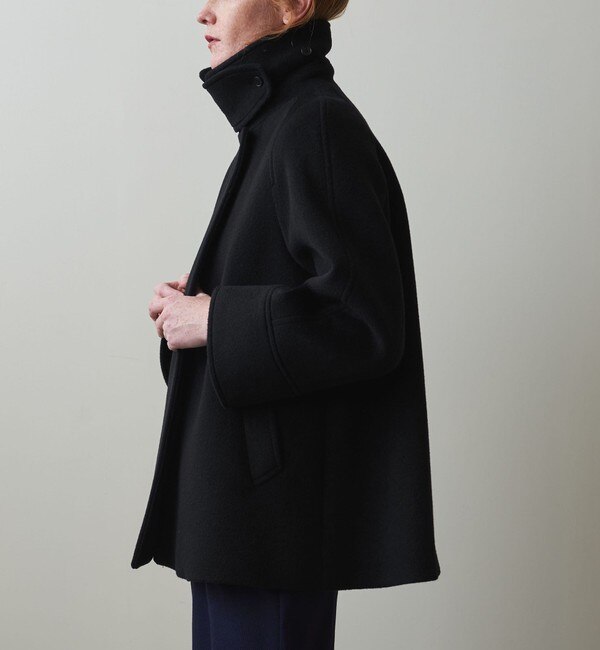 Steven Alan＞WOOL BEAVER TENT SHORT COAT/コート