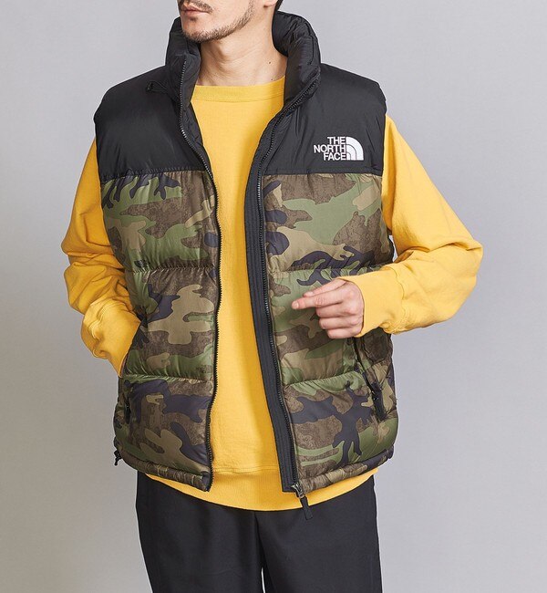 THE NORTH FACE＞ NUPTSE VEST CAMO/ダウンベスト|BEAUTYYOUTH UNITED  ARROWS(ビューティアンドユース ユナイテッドアローズ)の通販｜アイルミネ