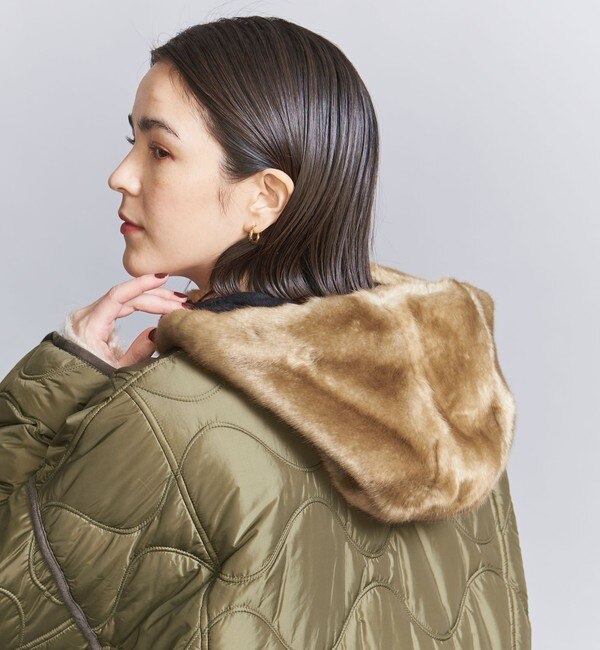 開店記念セール UNITED ARROWS フェイクファージャケット 新品 UWSC フェイクファー ショートコート 36 ライトピンク