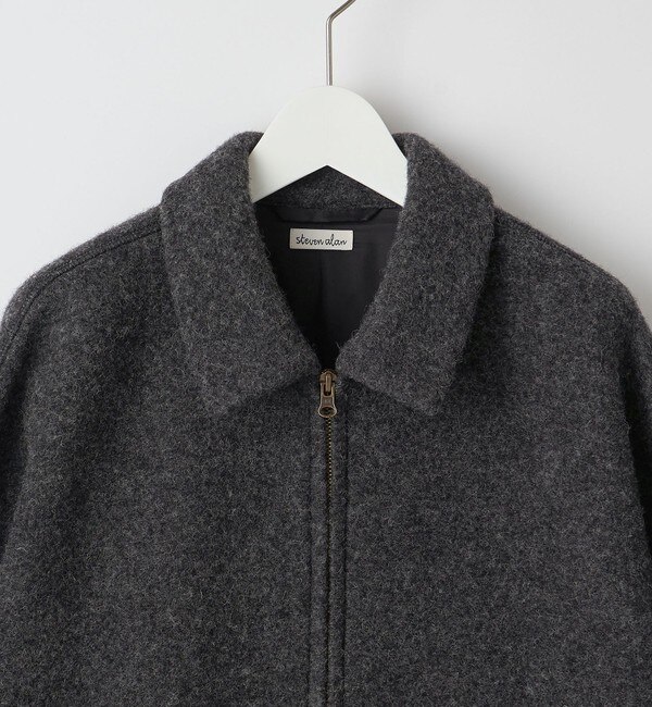 最終値下 Steven Alan BLOUSON KNIT FLEC OVAL