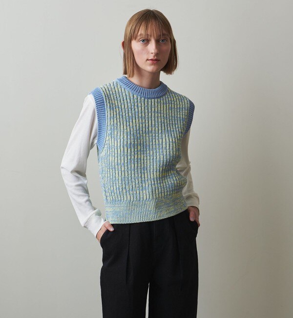 フェイクファー ノーカラー ベスト|BEAUTY&YOUTH UNITED ARROWS 