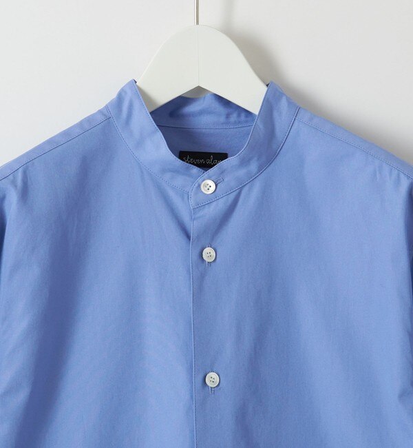 Steven Alan＞COTTON STAND COLLAR SHIRT/シャツ|BEAUTY&YOUTH UNITED ...
