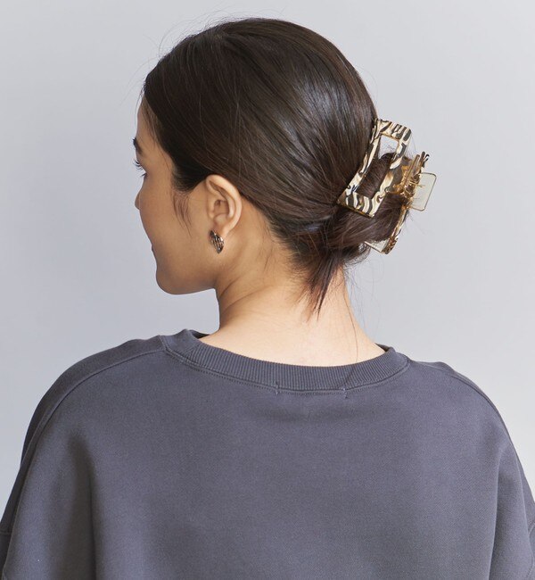 マーブル スクエア ヘアクリップ|BEAUTYYOUTH UNITED ARROWS(ビューティアンドユース ユナイテッドアローズ)の通販｜アイルミネ