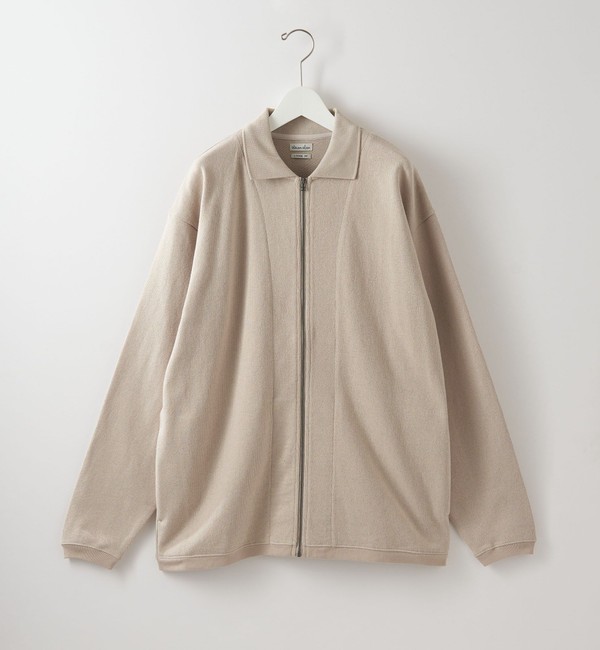 Steven Alan＞ LOWGG CTN FULL/ZIP PL CARDIGAN -LOOSE/カーディガン