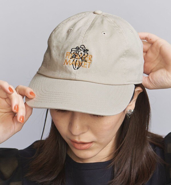 BEAUTY&YOUTH by LOGO LINE＞エンブロイダリー キャップ|BEAUTY&YOUTH