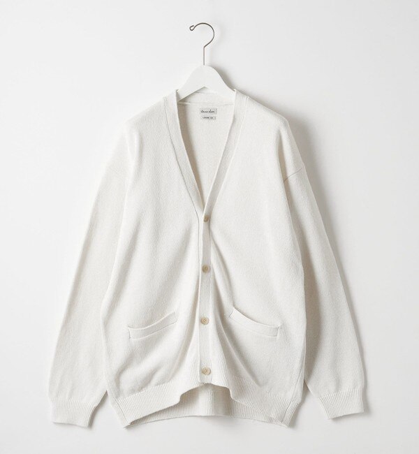 正規代理店 カーディガン ＜Steven Alan＞ CTN HMP V-NECK CARDIGAN