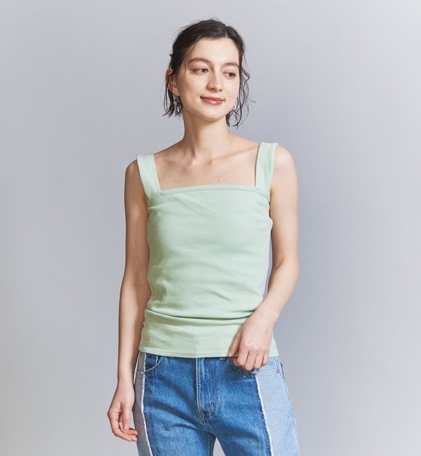 Steven Alan＞VELOUR CAMISOLE TANK TOP/キャミソール|BEAUTY&YOUTH