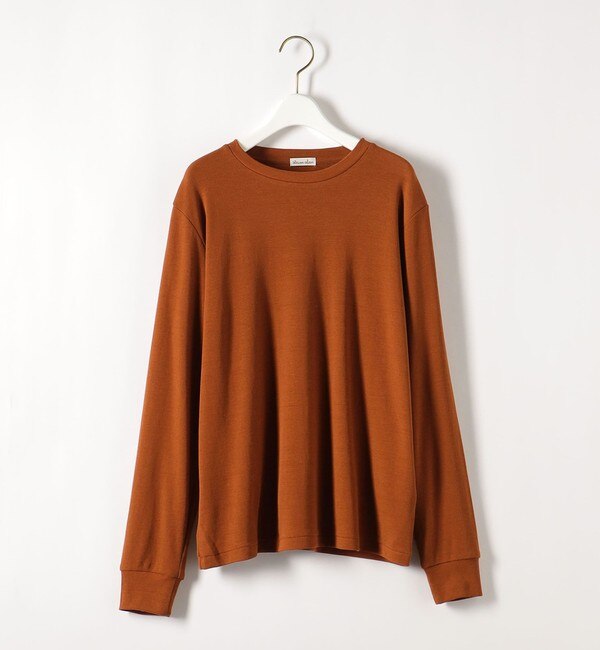 Steven Alan＞COTTON LONG SLEEVE PULLOVER/カットソー-