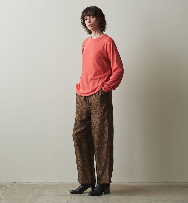 ＜Steven Alan＞COTTON LONG SLEEVE PULLOVER/カットソー